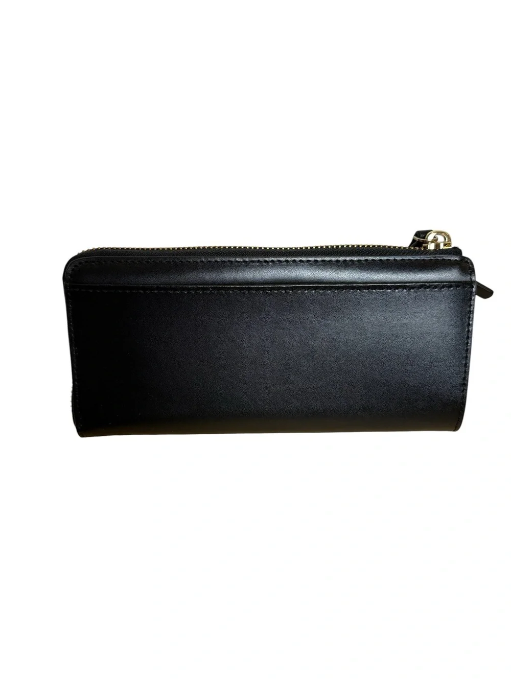 Kate Spade Montford Park Nisha Smooth Leather L-Zip Wallet Black